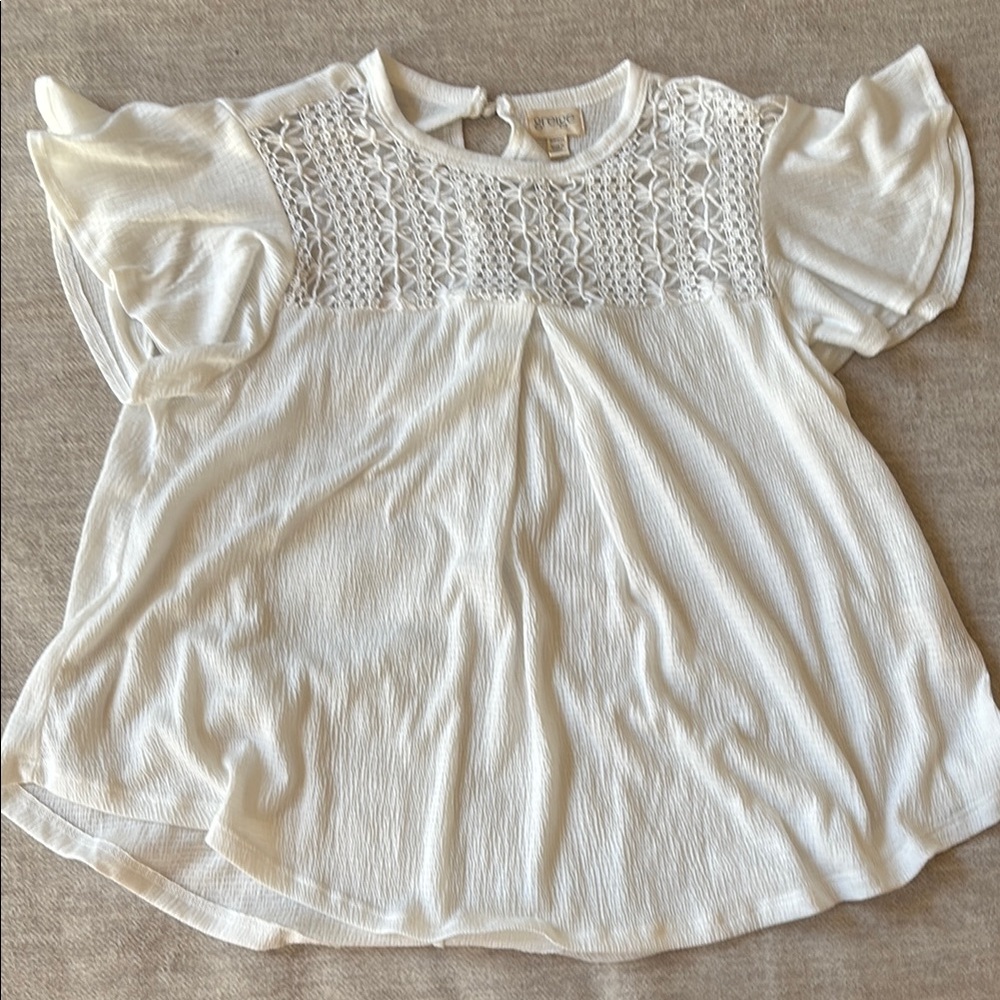 White Lace Top